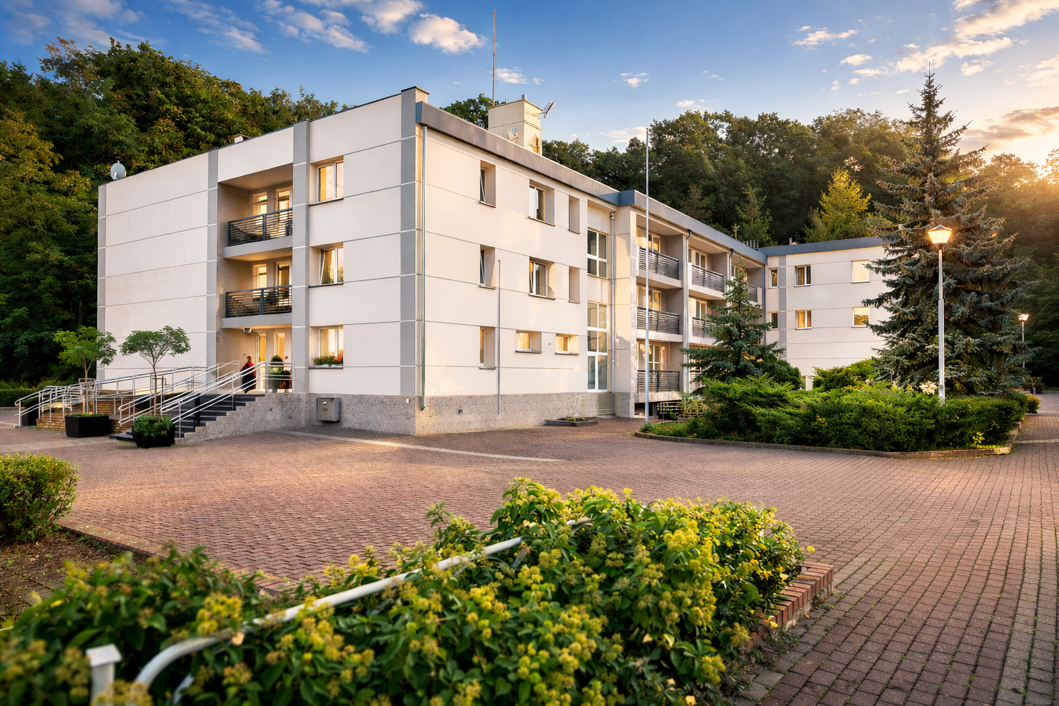 Hotel Olimpik Park - widok zewnętrzny